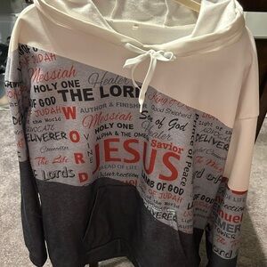 Graphic Hoodie with Inspirational Text
